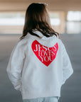 "Jesus Loves" Kids Hoodie
