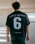 "Highly Favored" Boxy Football jersey