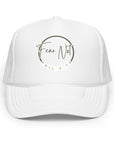 Front view of Fear Not snapback hat for everyday wear.