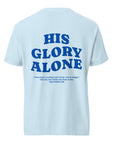 Faith-based tee back design displaying Galatians 2:20 message about living surrendered to Christ.