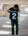 "Highly Favored" Boxy Football jersey