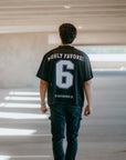 "Highly Favored" Boxy Football jersey
